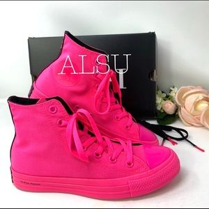 Converse OPI Ctas High Top Canvas Hyper Pink W